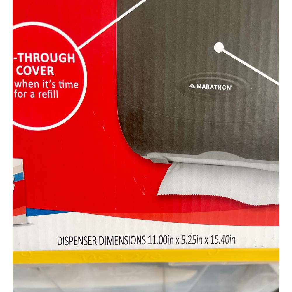 Georgia-Pacific Marathon Combo Folded Towel Dispenser Smoke 6402014 NEW in BOX - Picture 5 of 5